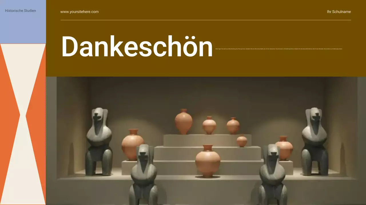 Brown Classic History Class Präsentation