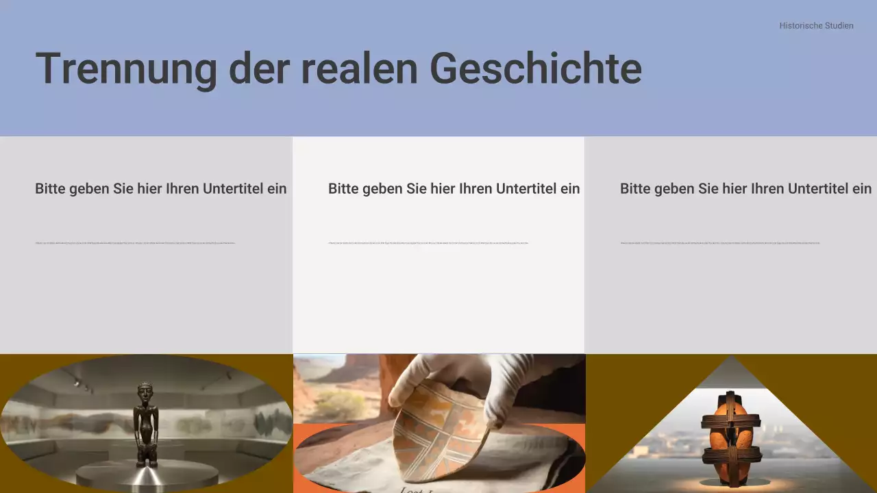 Brown Classic History Class Präsentation