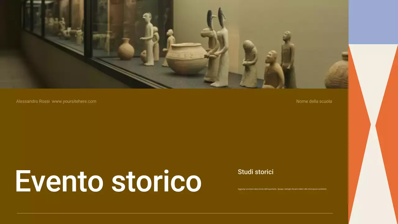 Presentazione della lezione di storia classica di Brown