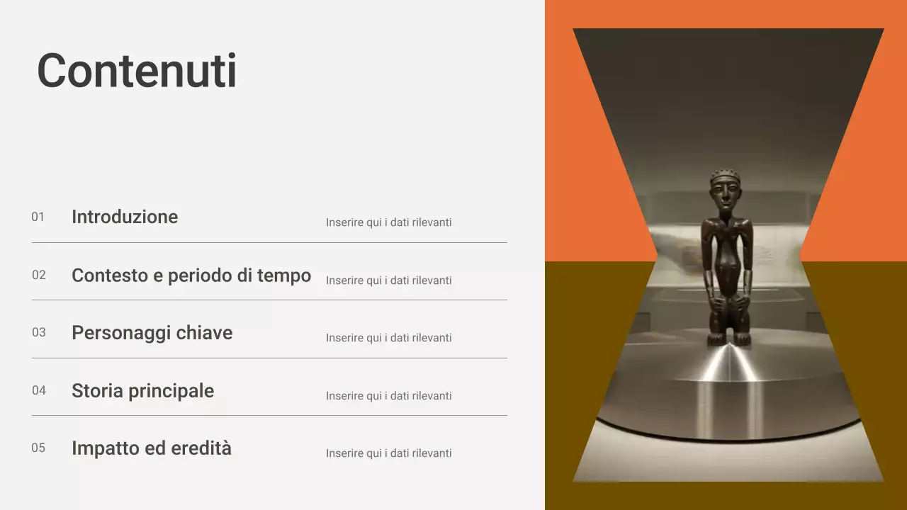 Presentazione della lezione di storia classica di Brown