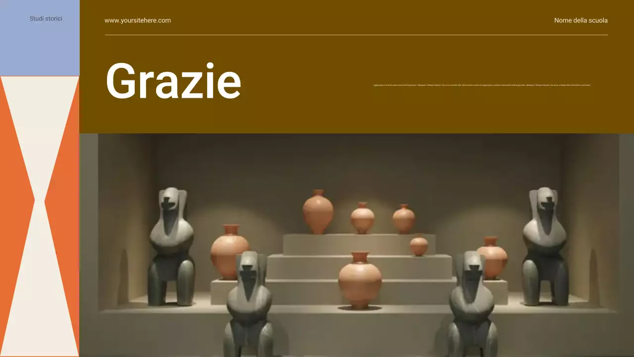 Presentazione della lezione di storia classica di Brown