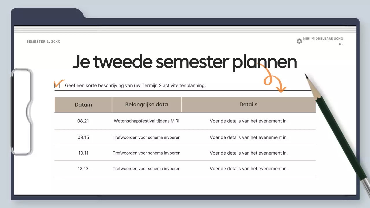 Grijze eenvoudige trainingsgids