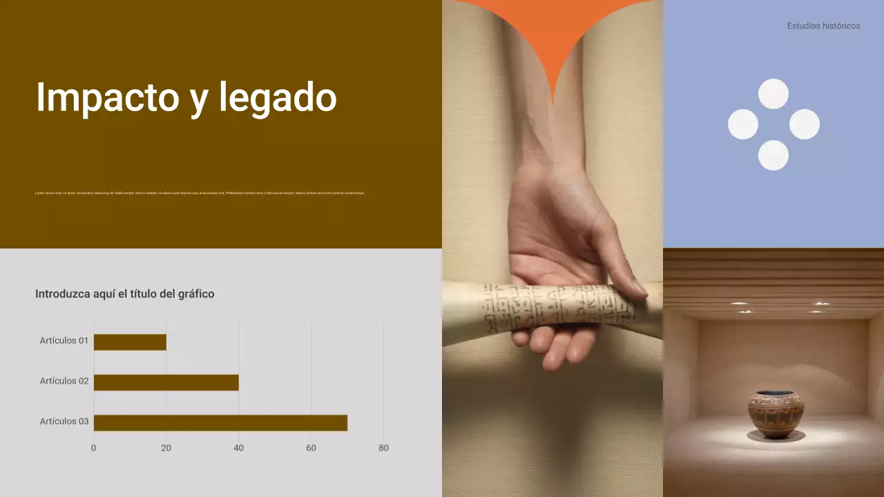 Presentación de la clase de historia clásica de Brown