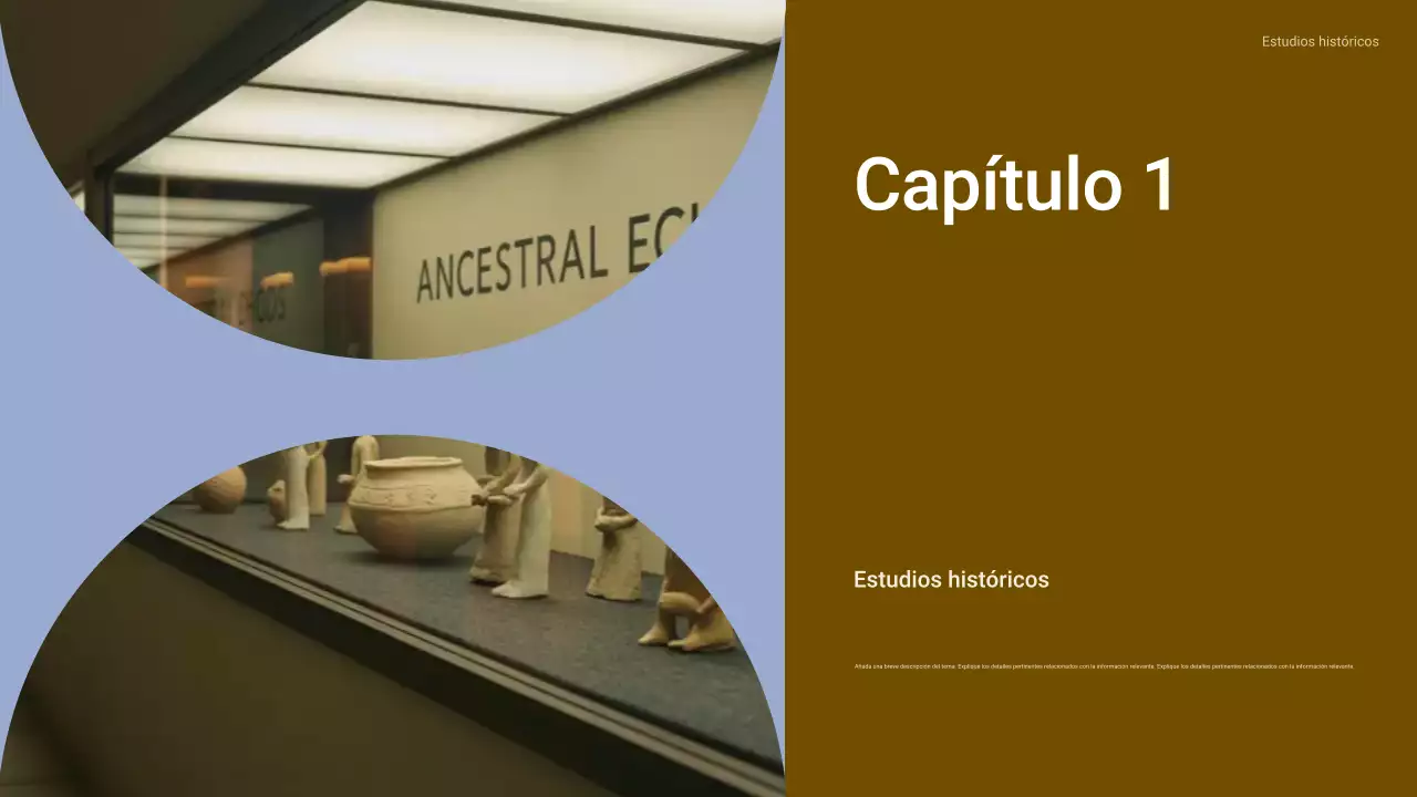 Presentación de la clase de historia clásica de Brown