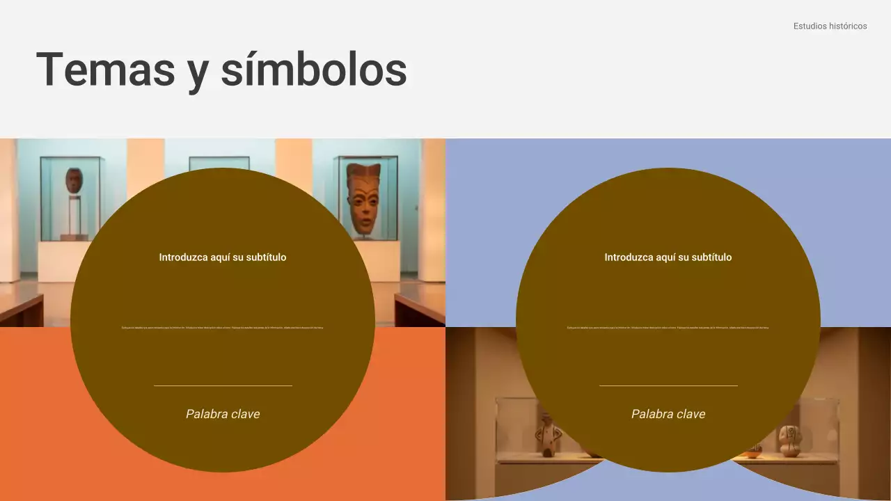 Presentación de la clase de historia clásica de Brown