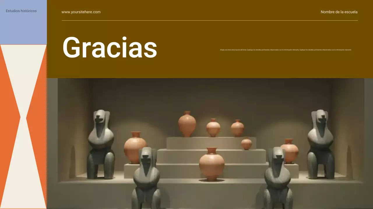 Presentación de la clase de historia clásica de Brown