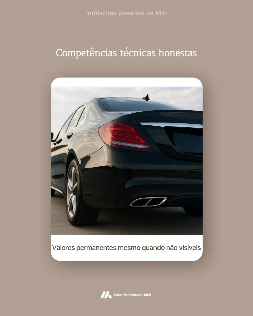 Promoção de publicidade de carro de luxo preto