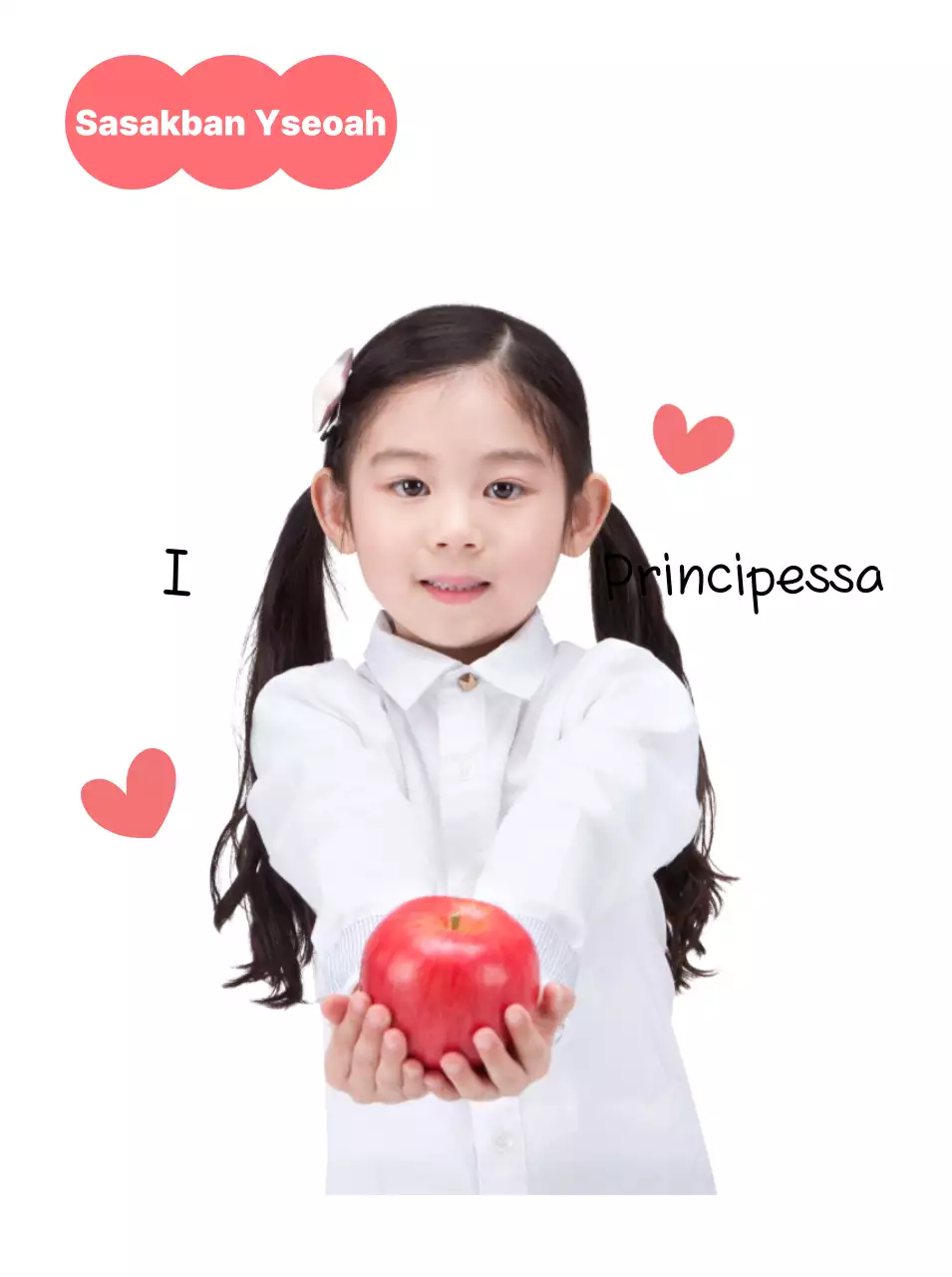 Bambino bianco che celebra la festa dei genitori