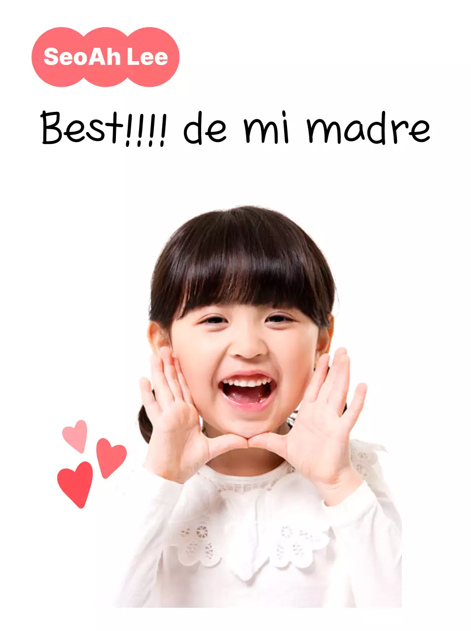 Bebé blanco celebrando el Día de los Padres