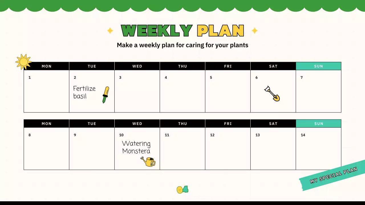 A green, kitschy plant journal