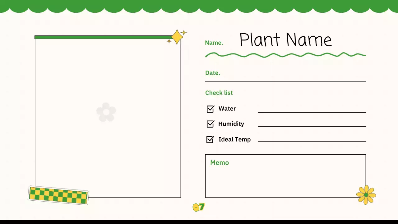 A green, kitschy plant journal