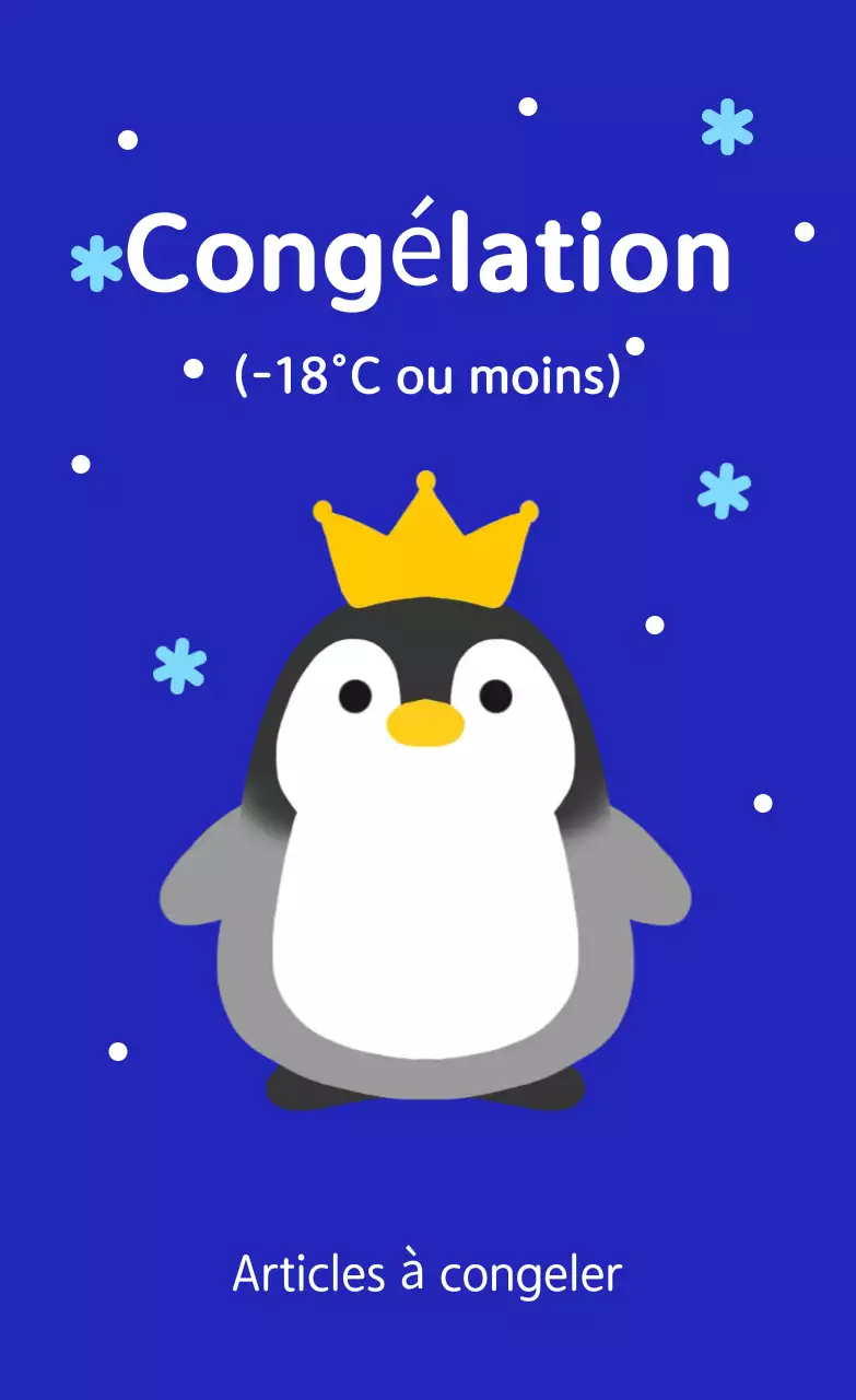 Guide de conservation du bébé bleu