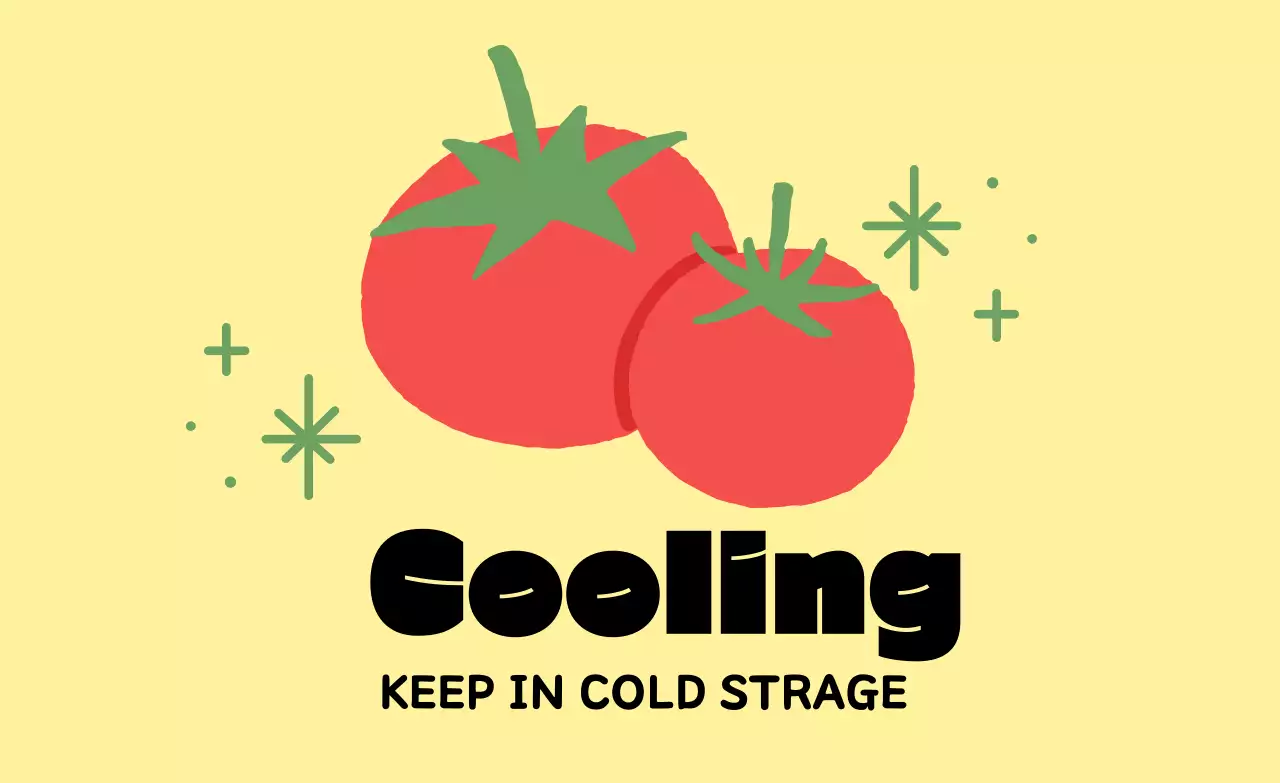 Instruções de armazenamento simples em amarelo