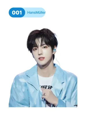 Männliche Idol Waren Aufkleber