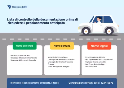 Guida ai documenti per la richiesta di rottamazione auto pulita Sky Blue