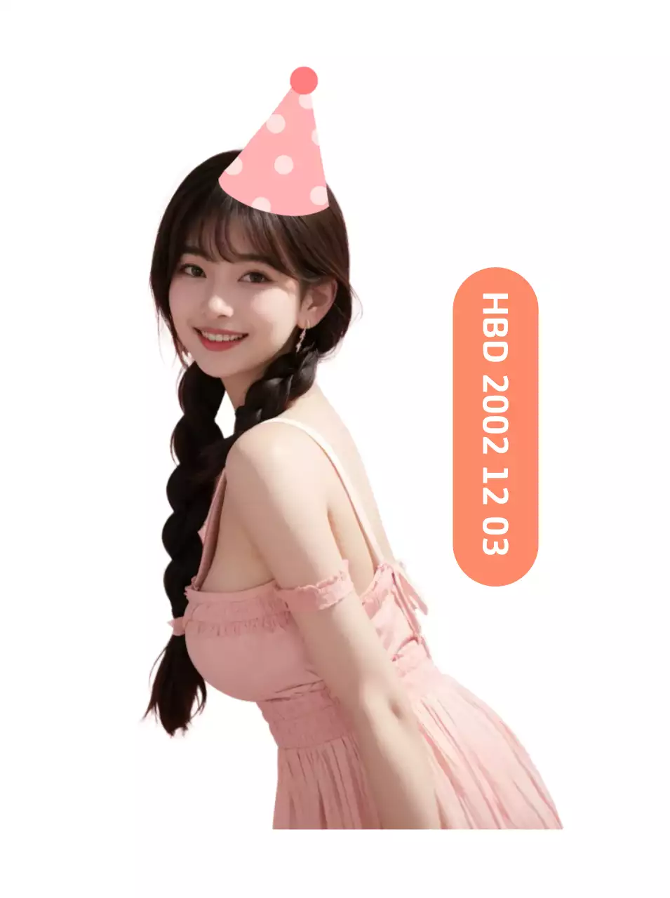 Pink Babys Geburtstagsfeier