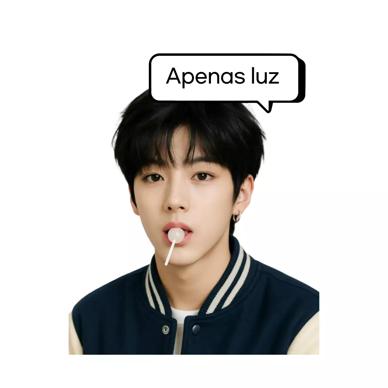 Meme básico em quadrinhos branco