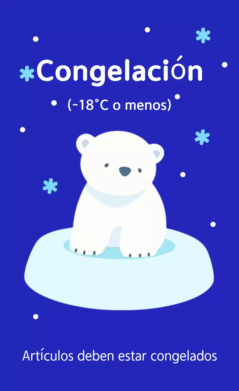 Guía de conservación del bebé azul