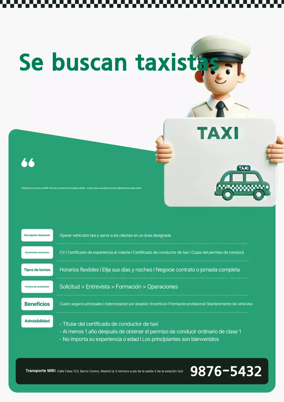 Reclutamiento Green Clean Recruitment