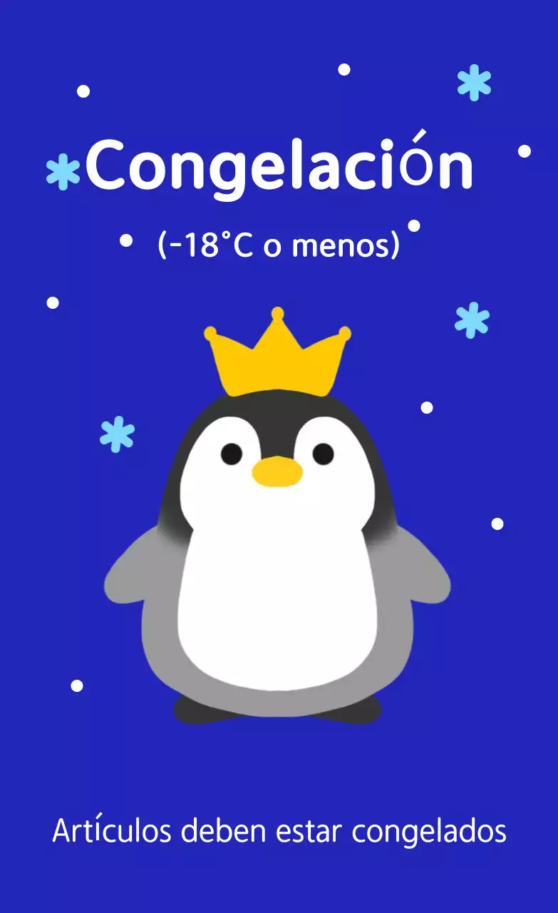 Guía de conservación del bebé azul