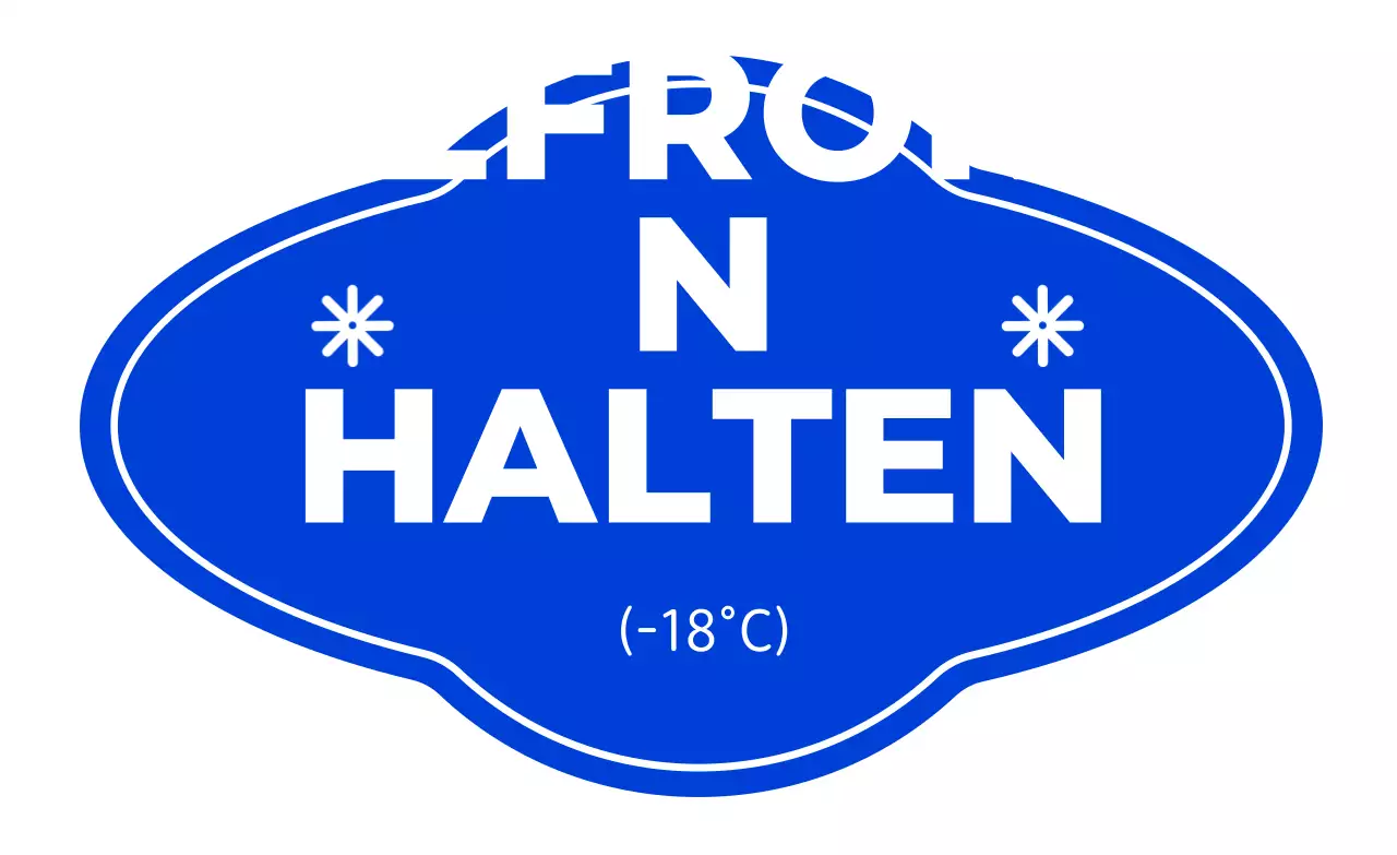 Blue Simple Aufbewahrungshinweise