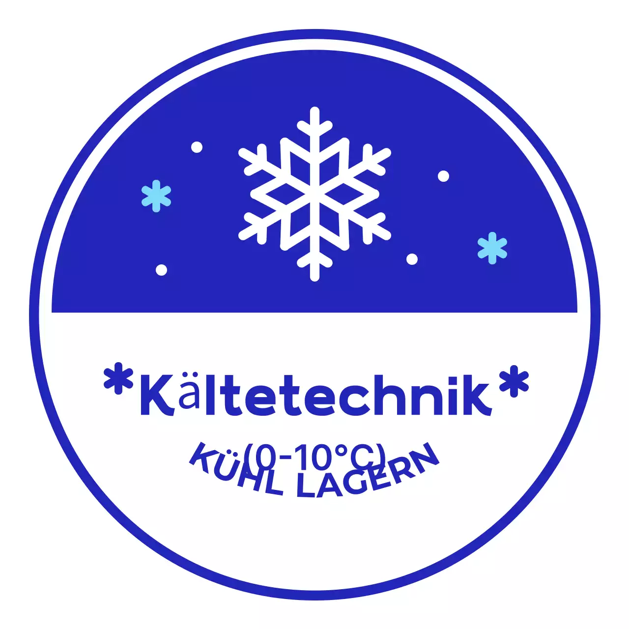 Blue Simple Aufbewahrungshinweise