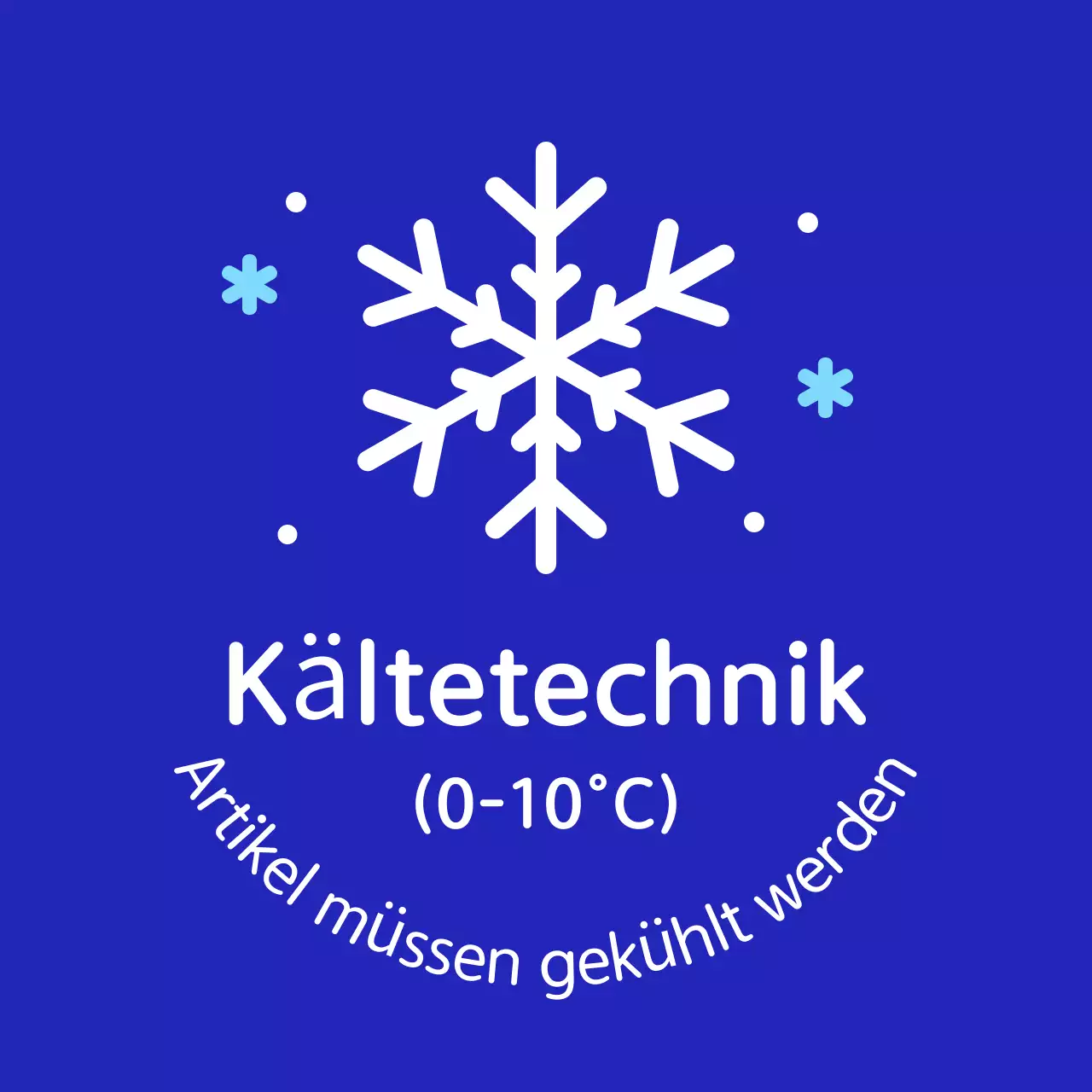 Blue Simple Aufbewahrungshinweise