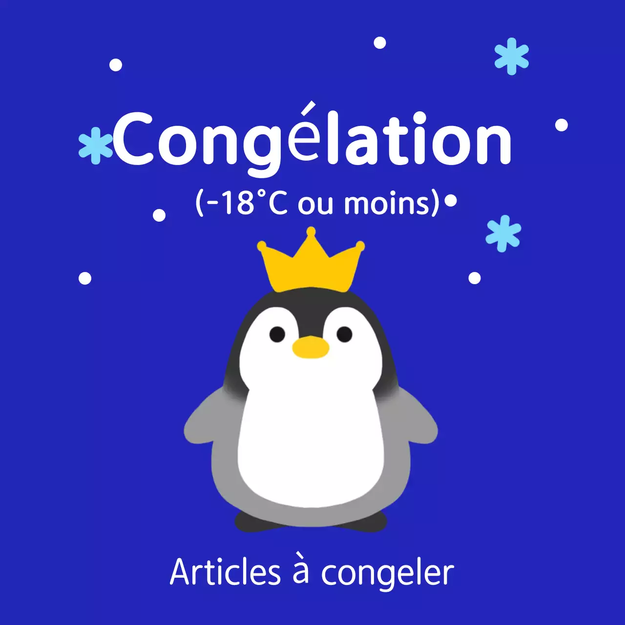 Guide de conservation du bébé bleu