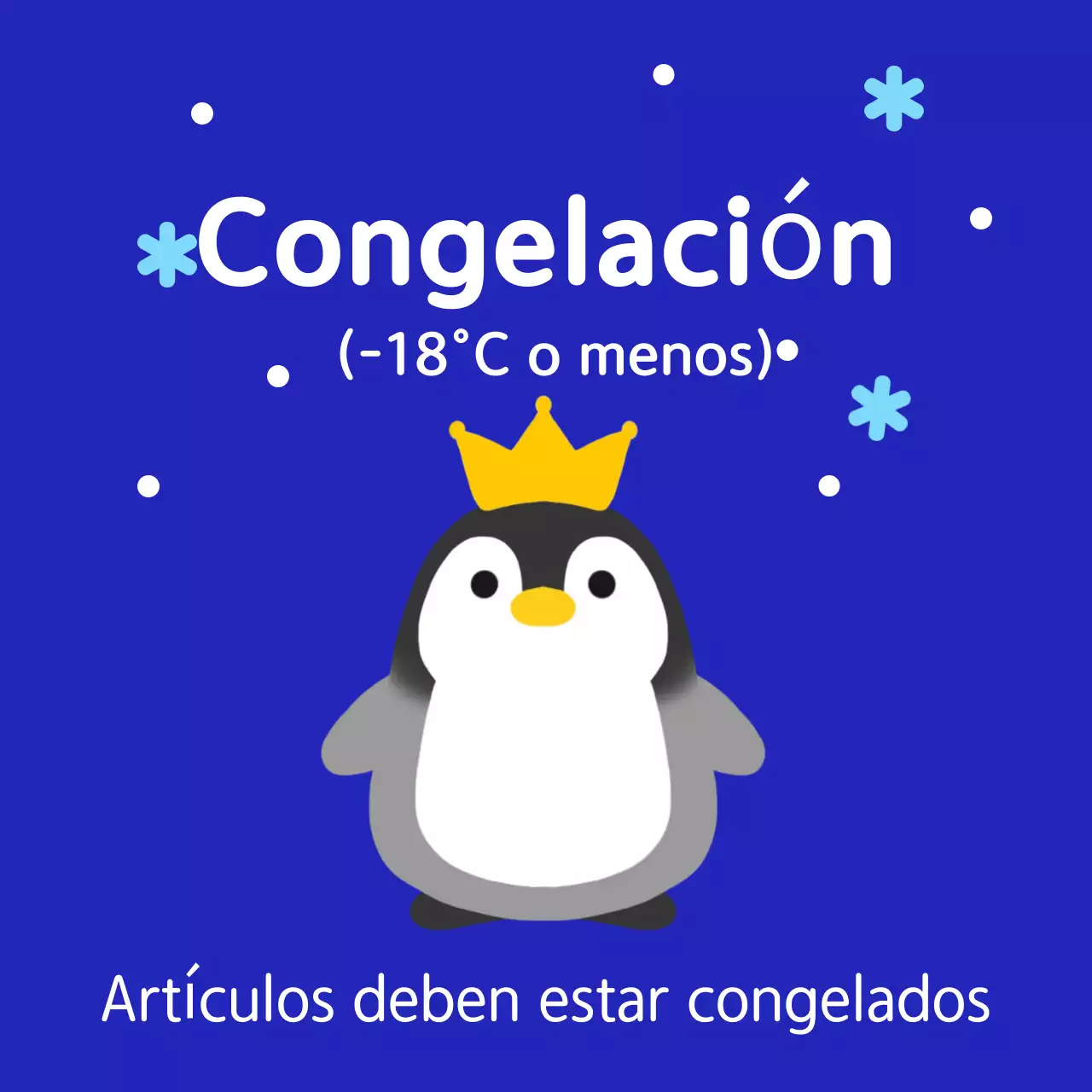 Guía de conservación del bebé azul