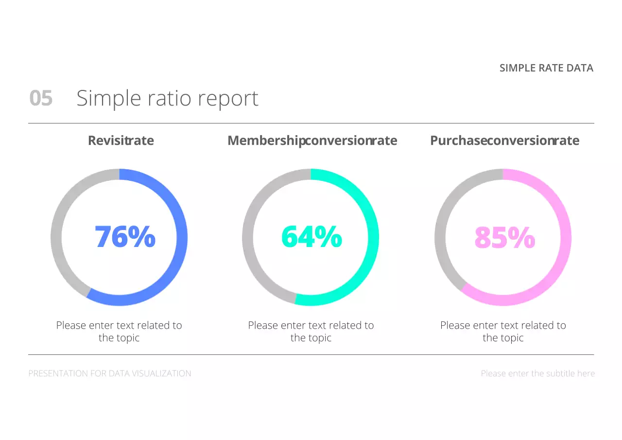 Grey Modern Data Presentation