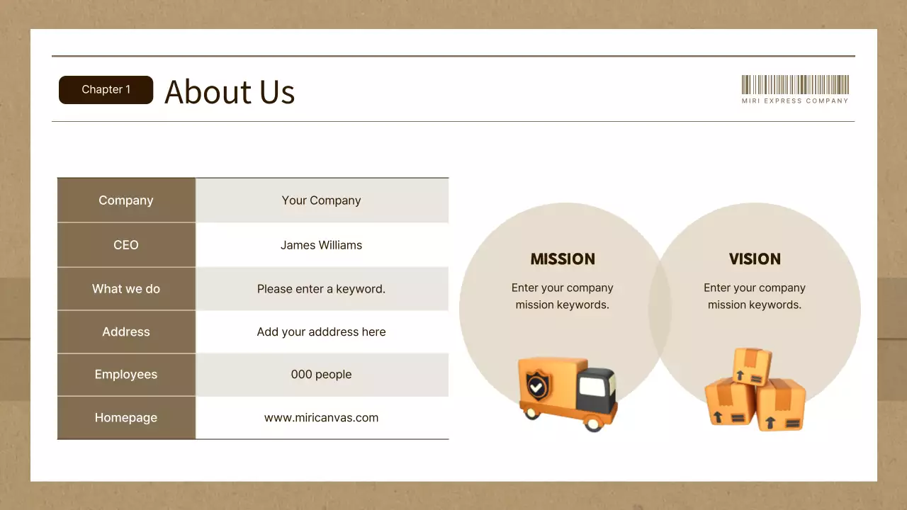 Orange Professional Delivery Plan Presentation