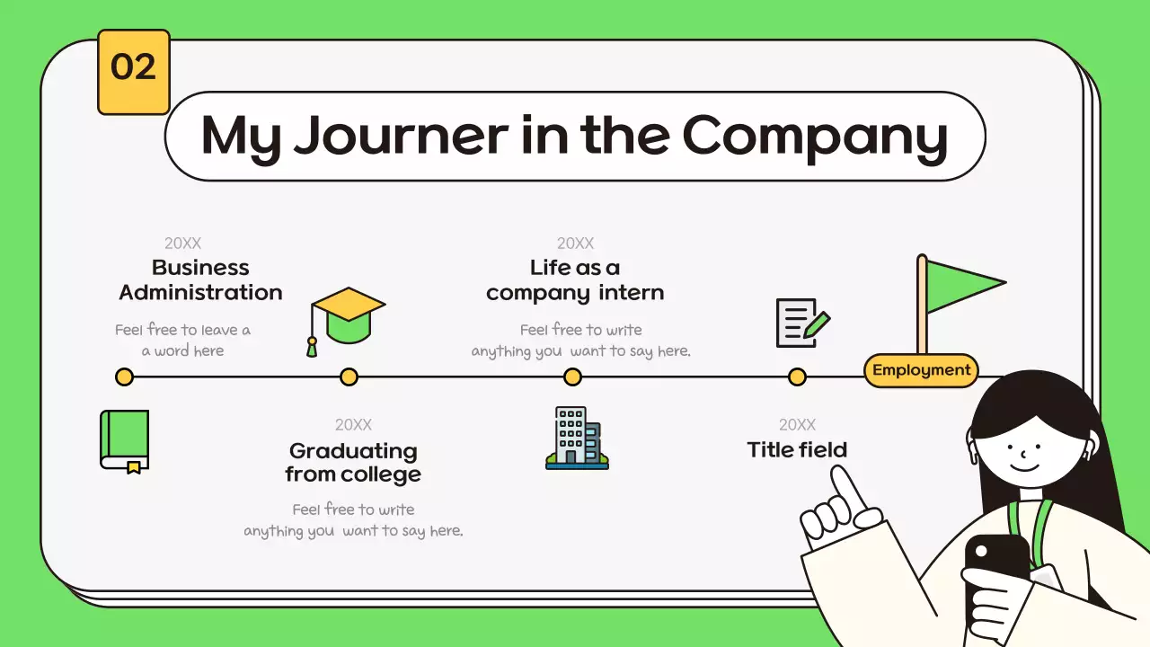 Green Simple Welcome Announcement Presentation