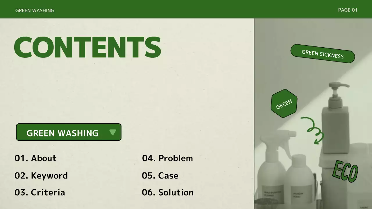 Green Modern Eco Guide Presentation