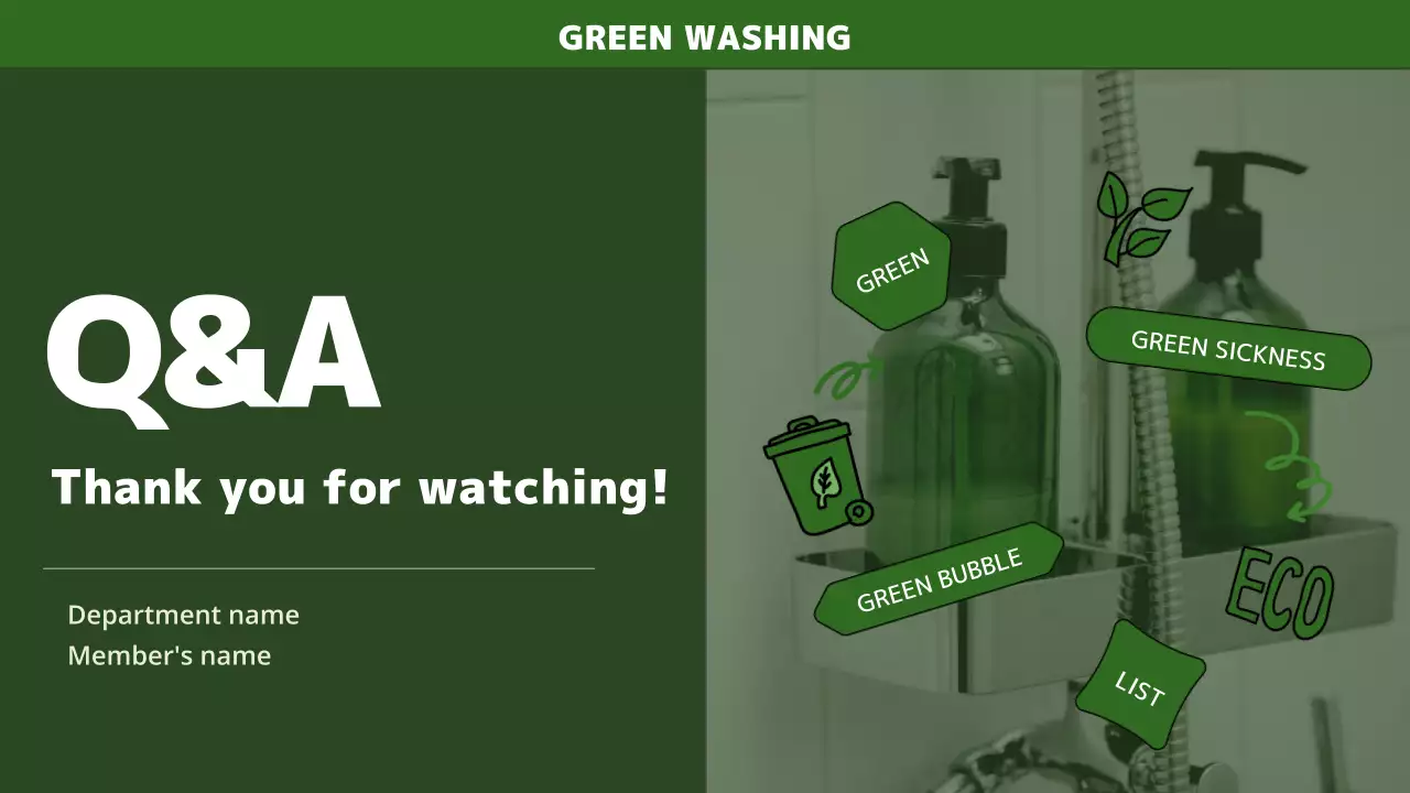 Green Modern Eco Guide Presentation