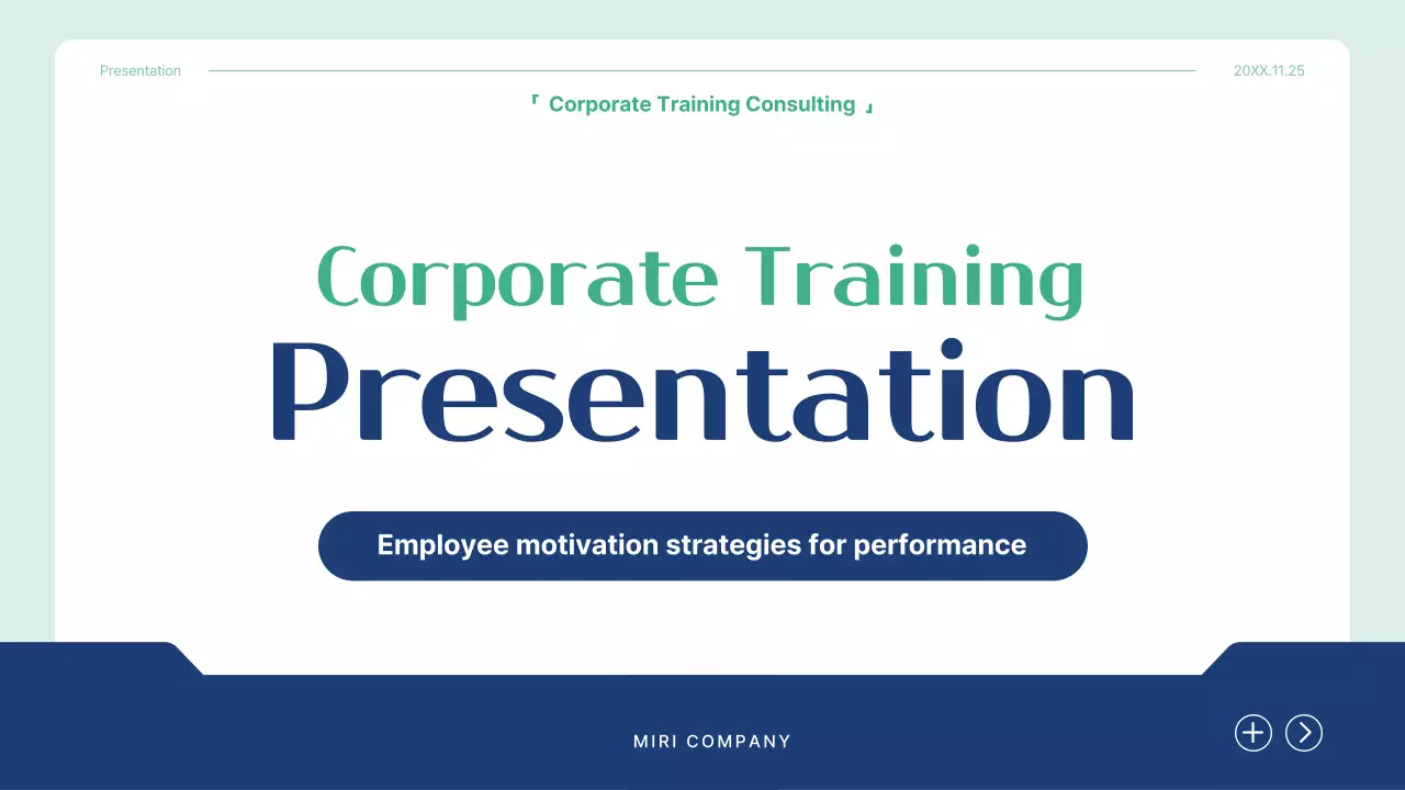 Blue Modern Corporate Guide Presentation