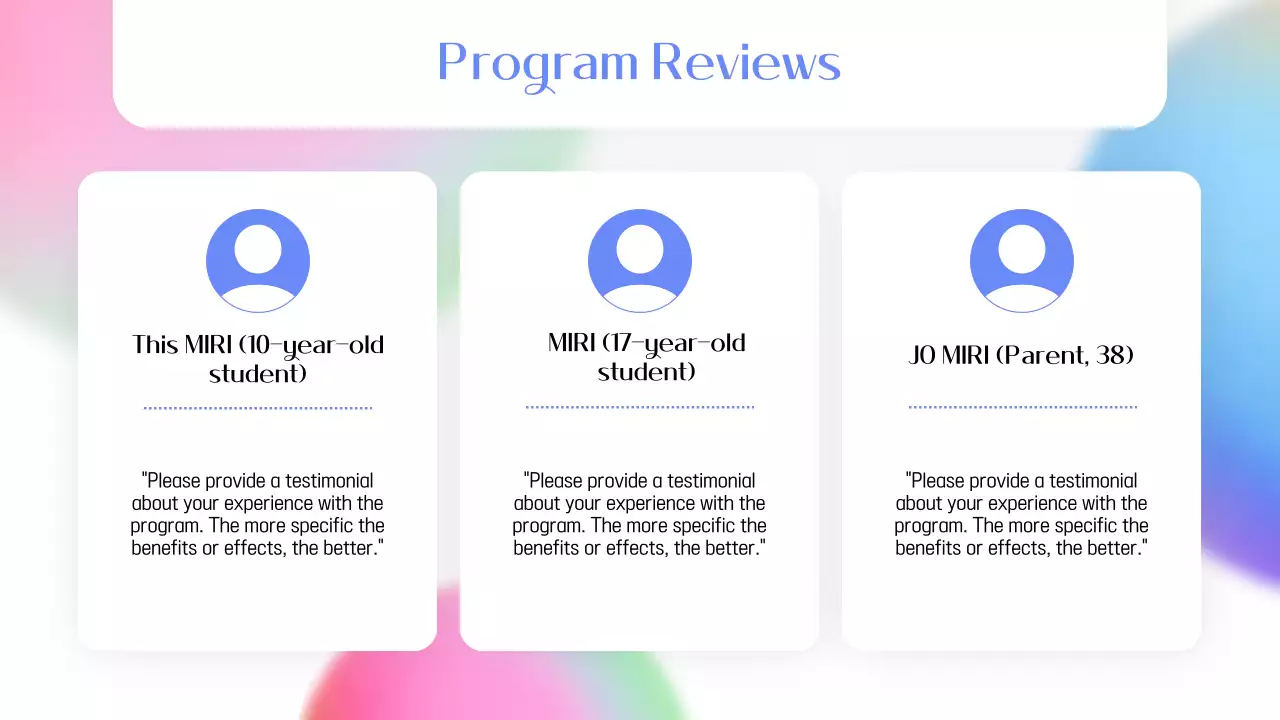 Pink Modern Education Guide Presentation