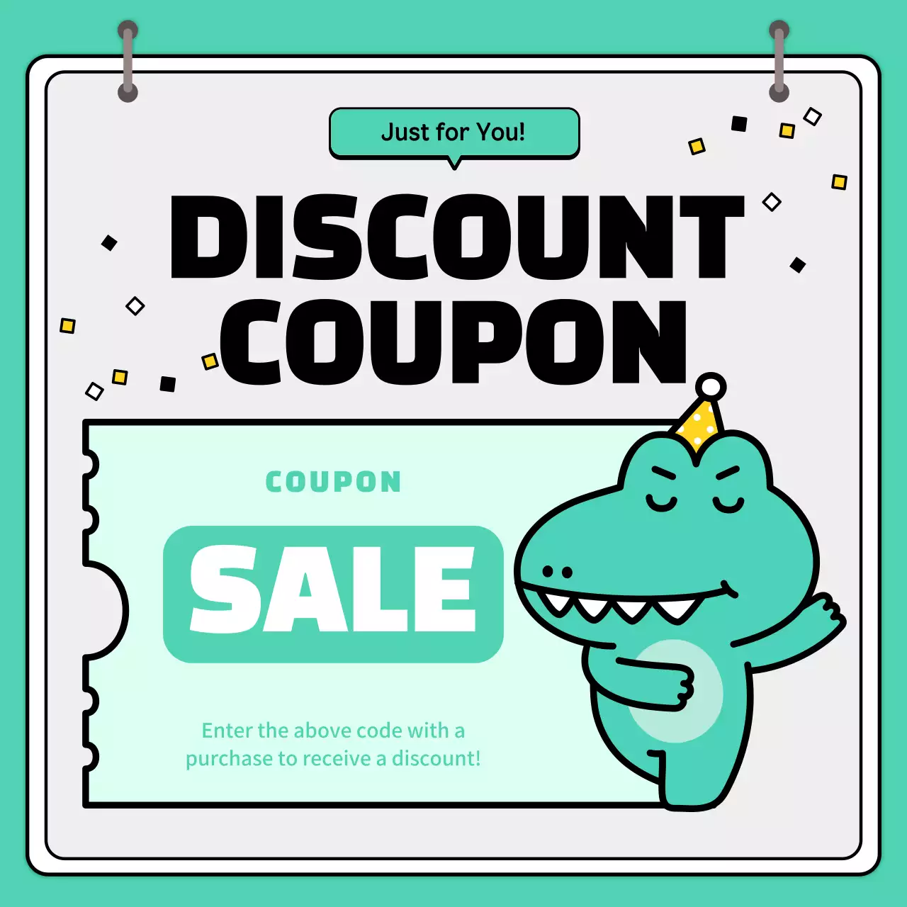 Green Simple Sns Notice Instagram Carousel