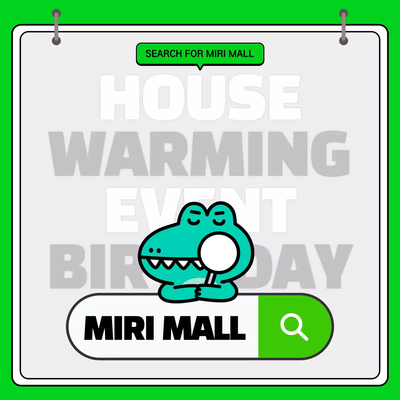 Green Simple Sns Notice Instagram Carousel