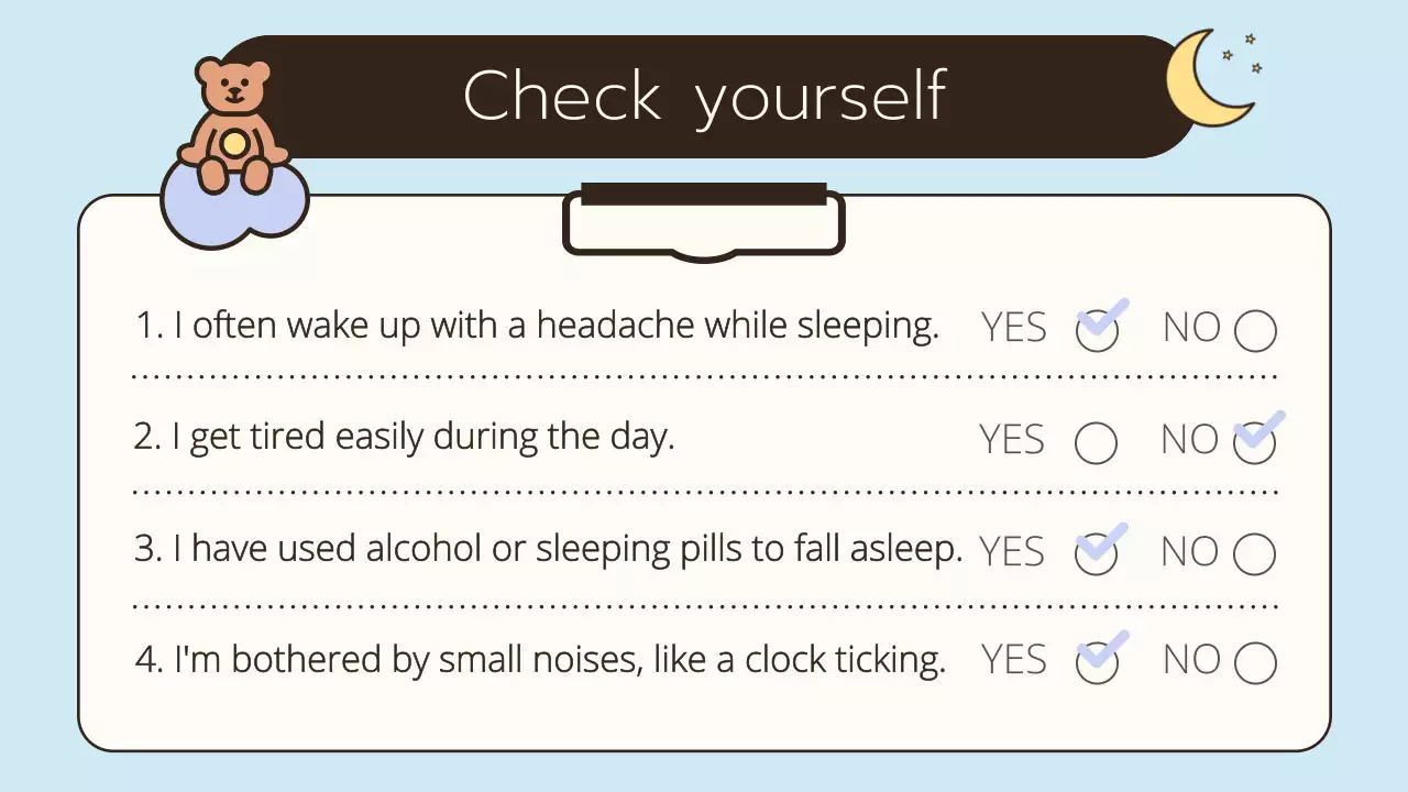 Yellow Simple Sleep Class Presentation