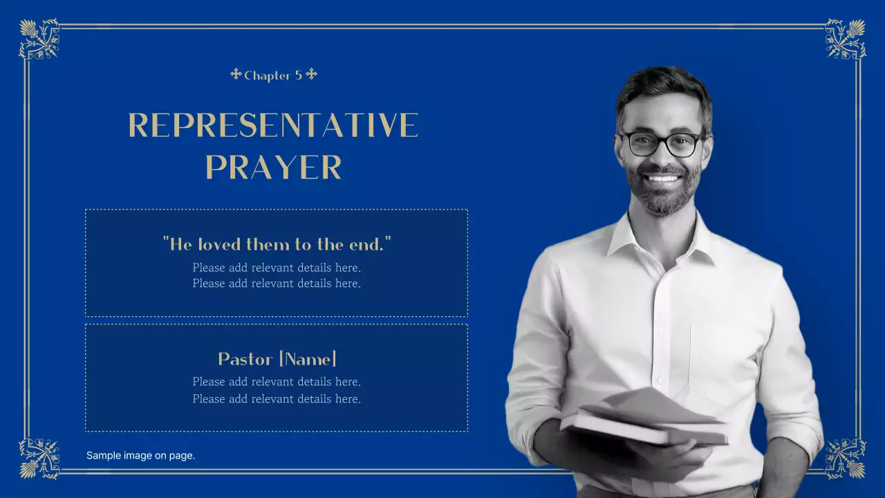 블루 전통 교회 발표 프레젠테이션