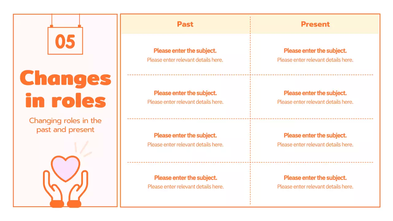 Orange Simple Family Guide Presentation