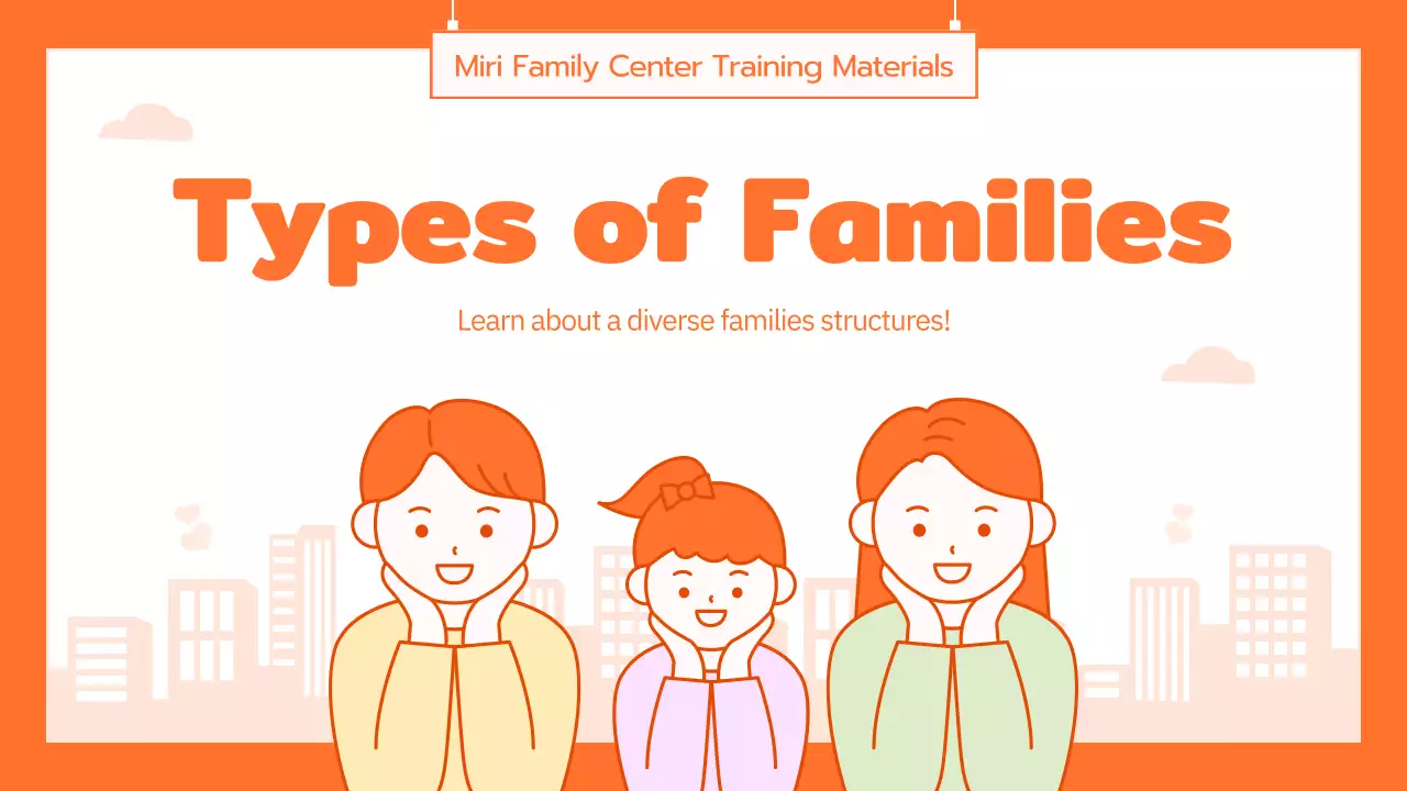 Orange Simple Family Guide Presentation
