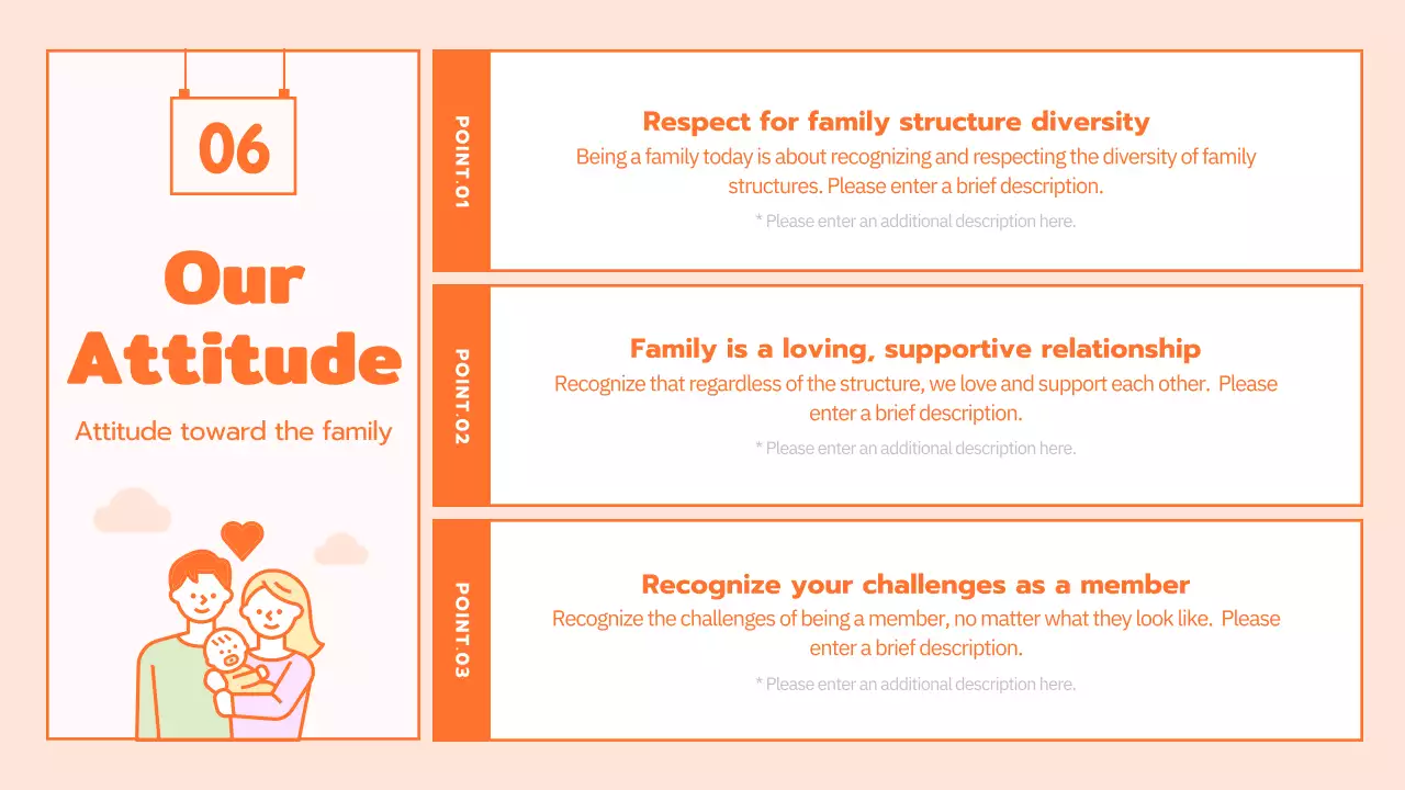 Orange Simple Family Guide Presentation