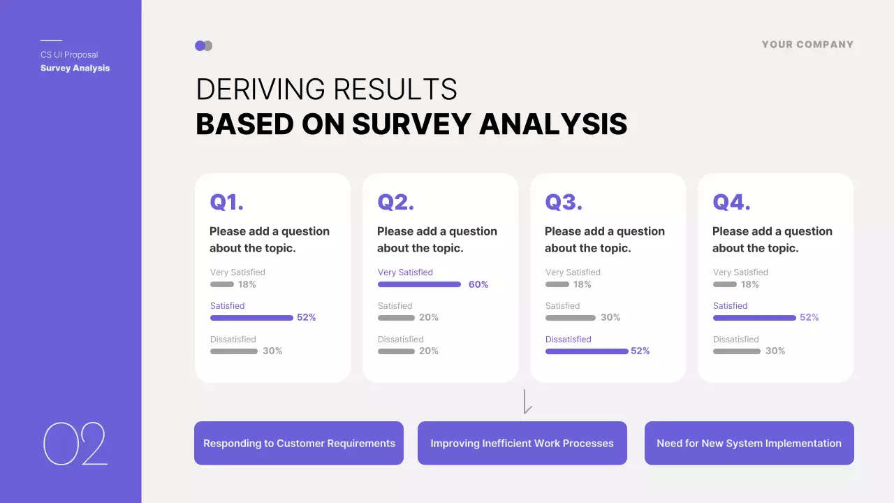 퍼플 모던 프로젝트 계획 프레젠테이션