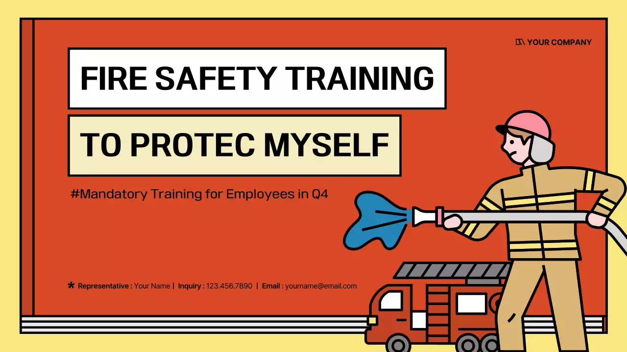 오렌지 프로페셔널 파이어 가이드 프레젠테이션