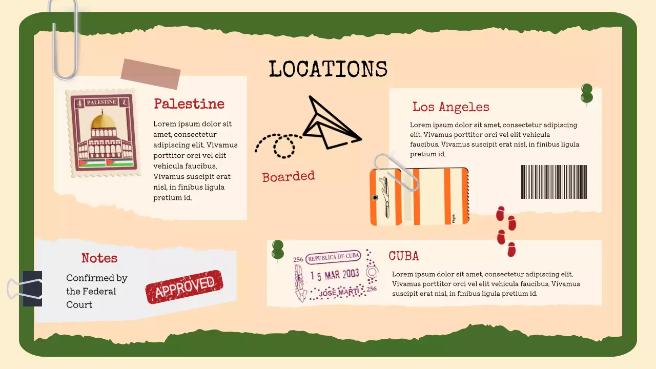 Orange Retro Case Document Presentation