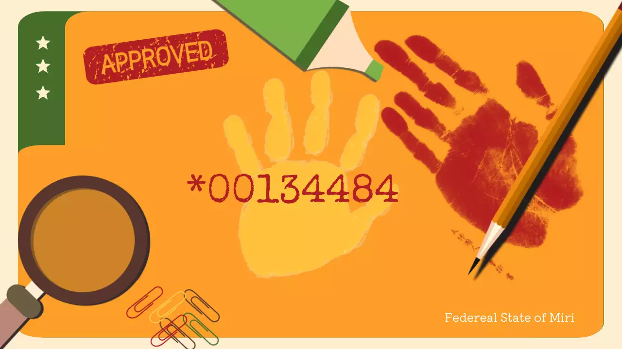 Orange Retro Case Document Presentation