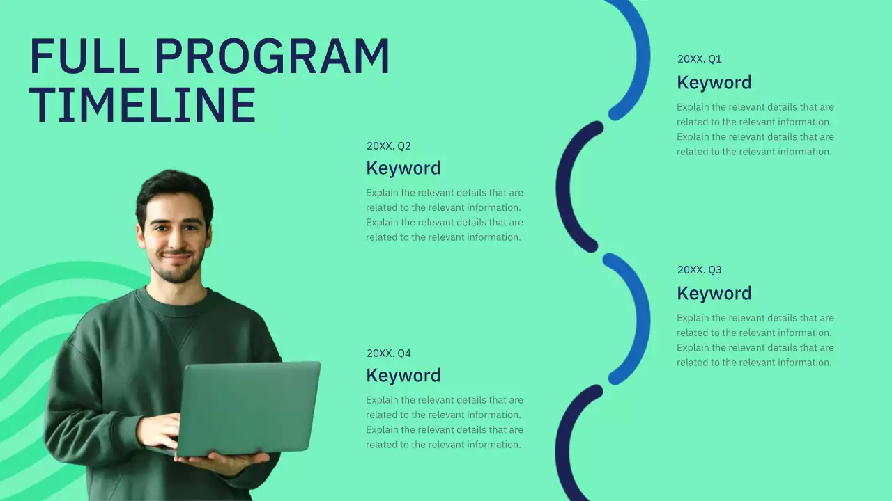 Navy Modern Cyber Safety Security Lecture Presentation