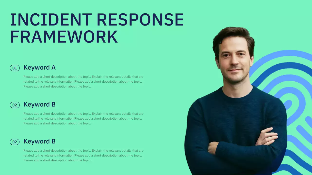 Navy Modern Cyber Safety Security Lecture Presentation