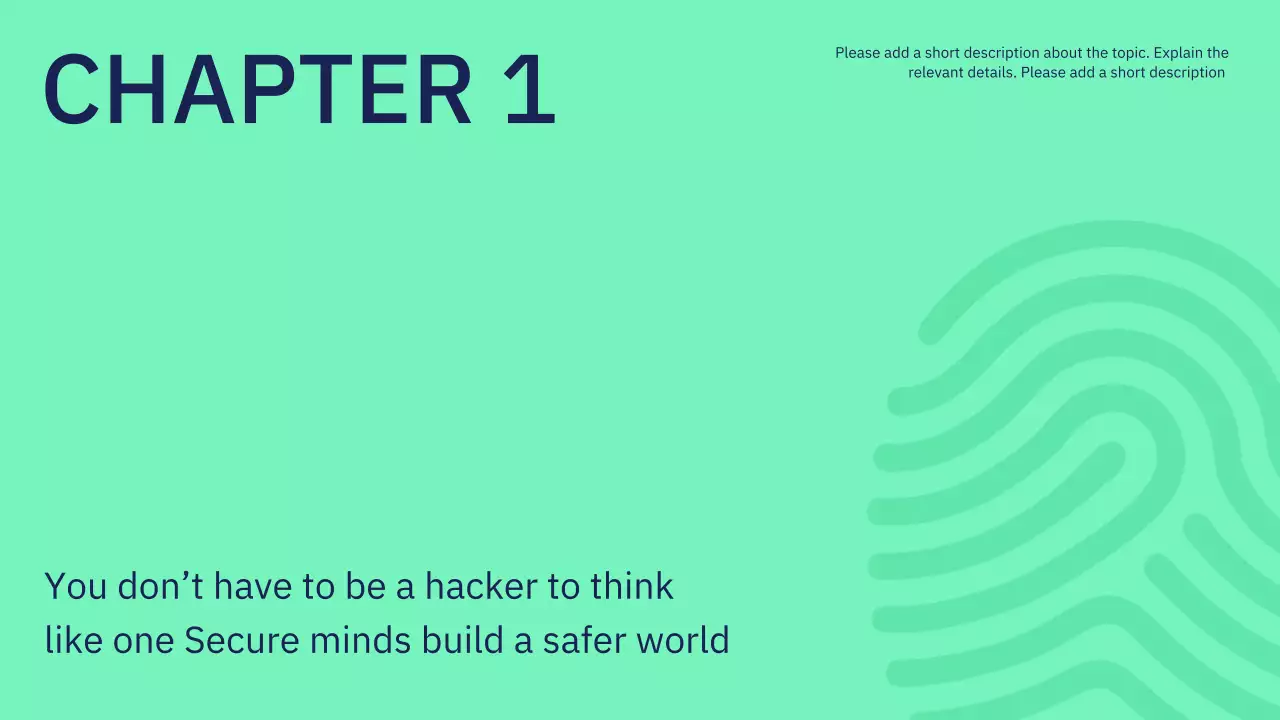 Navy Modern Cyber Safety Security Lecture Presentation